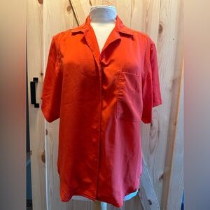 Vintage Christian Dior Chemises Button Down Shirt Blouse Chemise